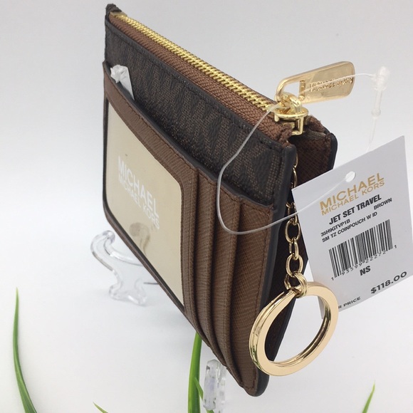 Jet Set Travel Sm TZ Coinpouch W ID Leather - Picture 7 of 8